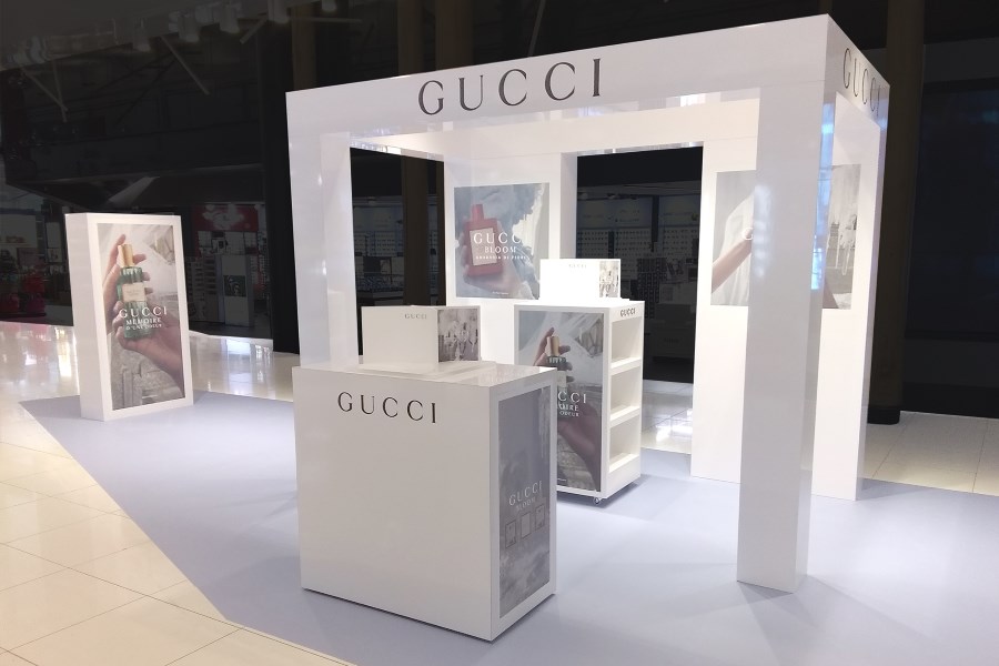 Gucci retail environment